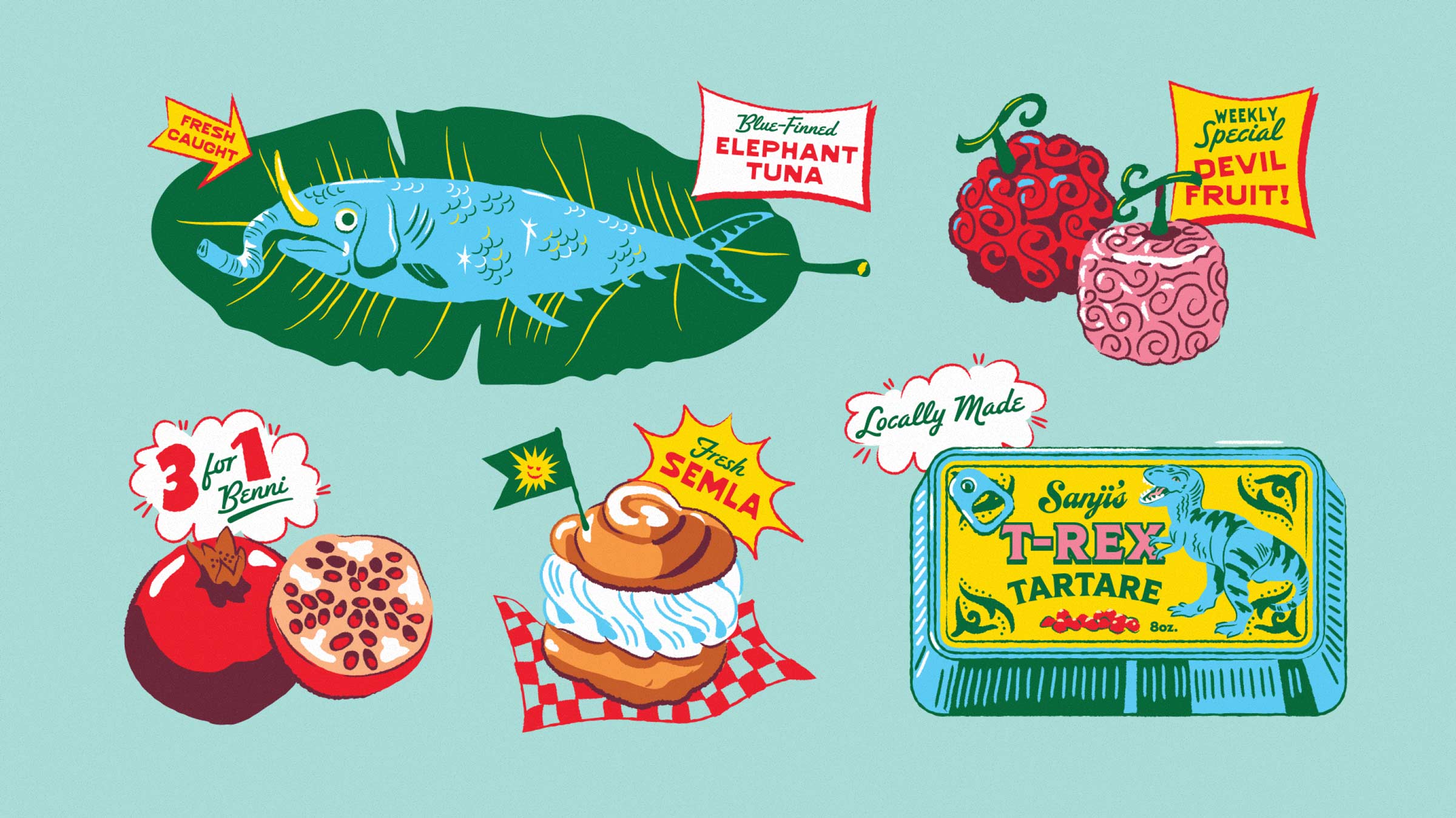 Loguetown Market Graphics