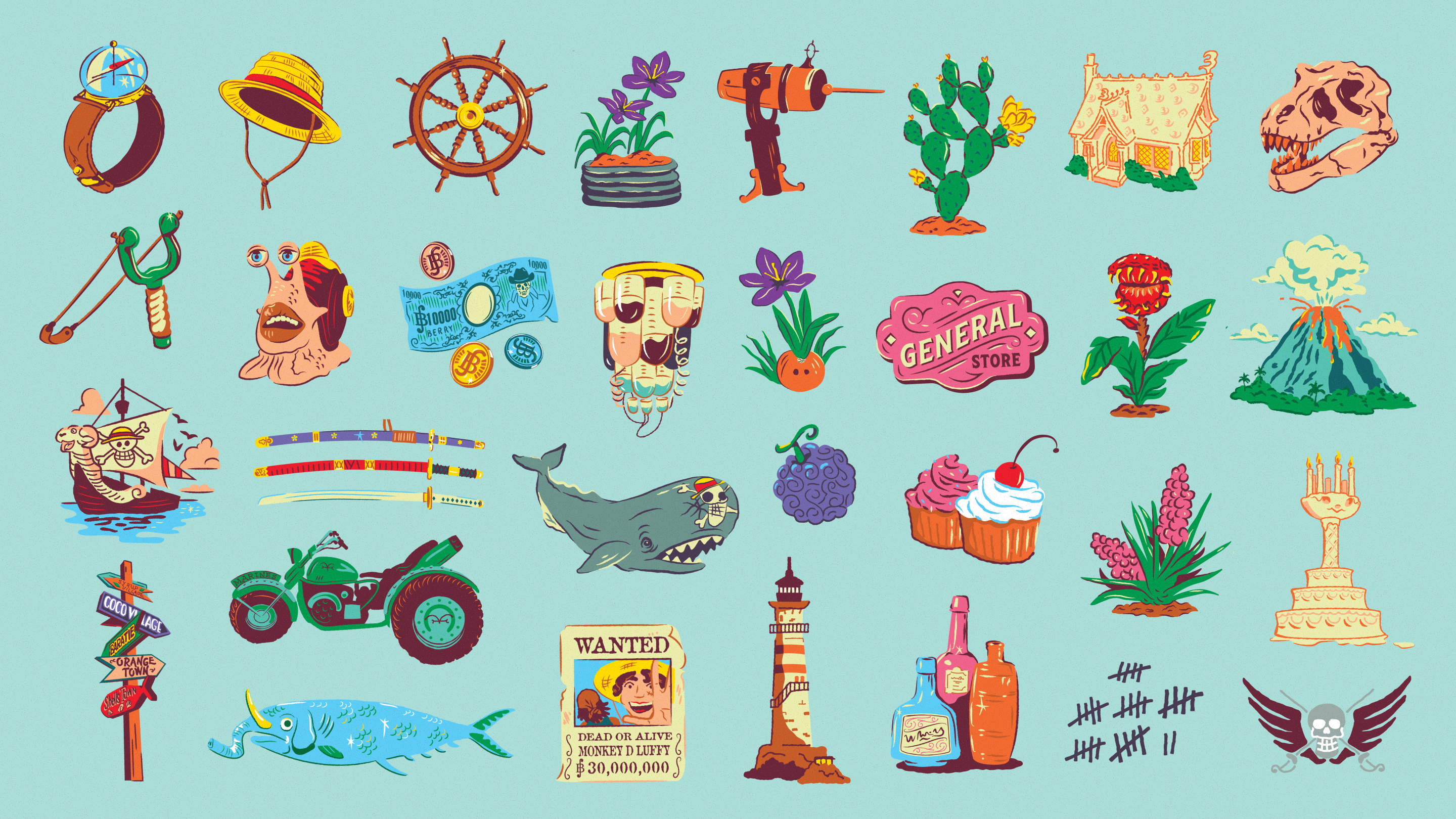 One Piece Icons Hoodzpah Netflix Consumer Goods 1