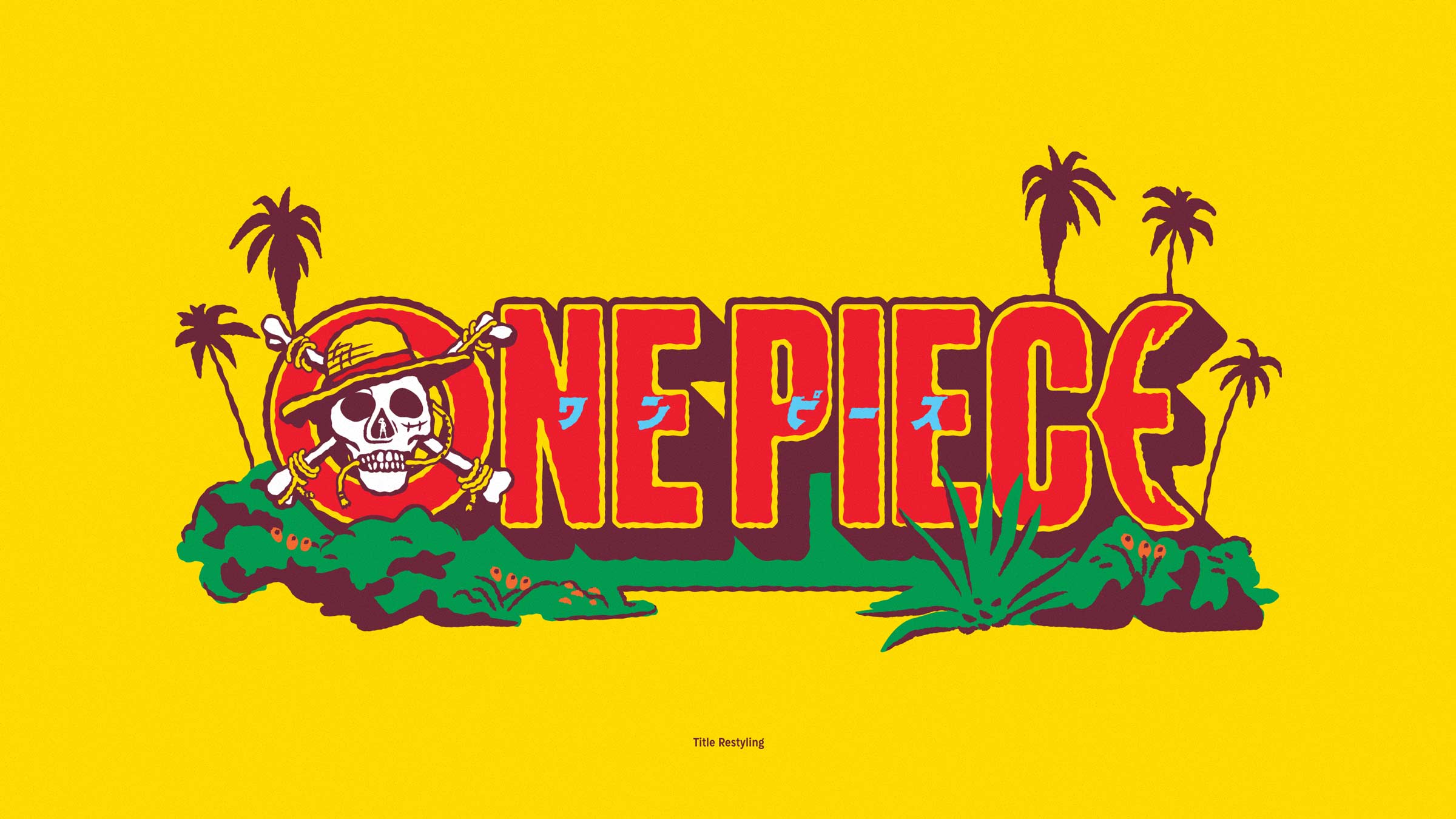 One Piece Netflix Hoodzpah Title Styling