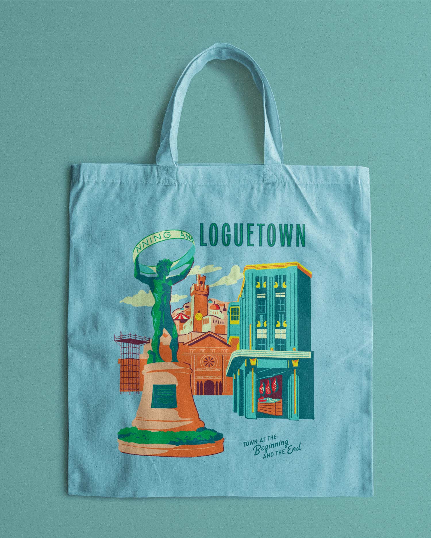 One Piece netflix Hoodzpah graphics Tote Bag B