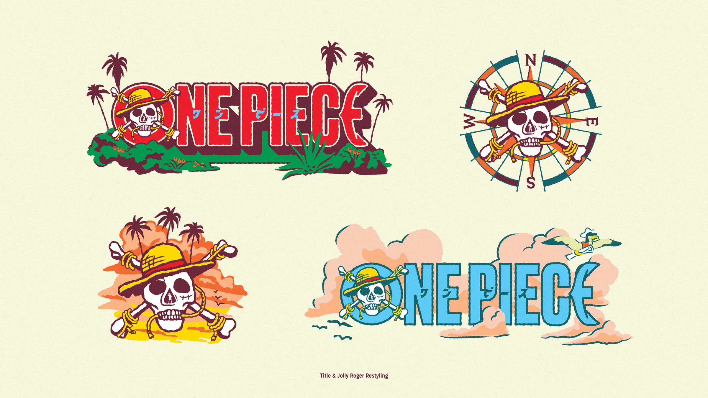 Title Treatment and Jolly Roger Restylizations