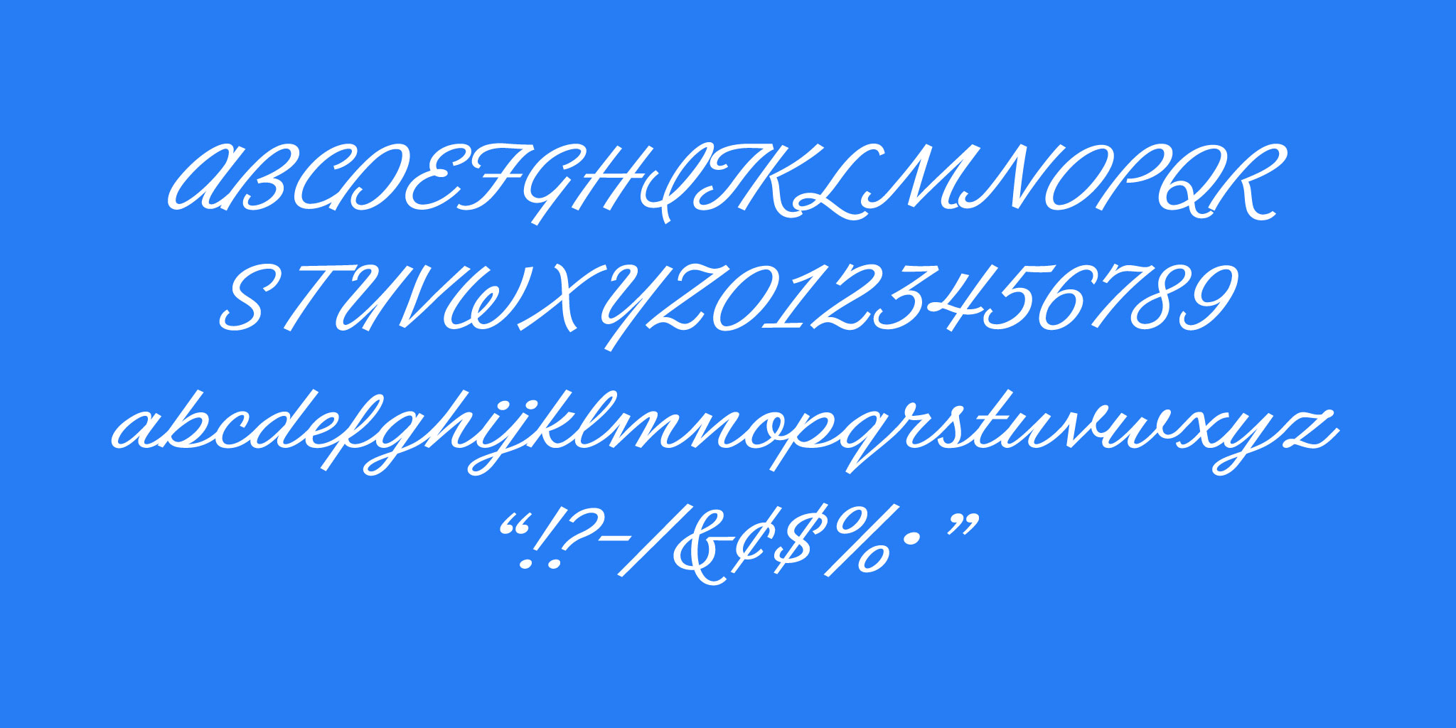 east bay script font