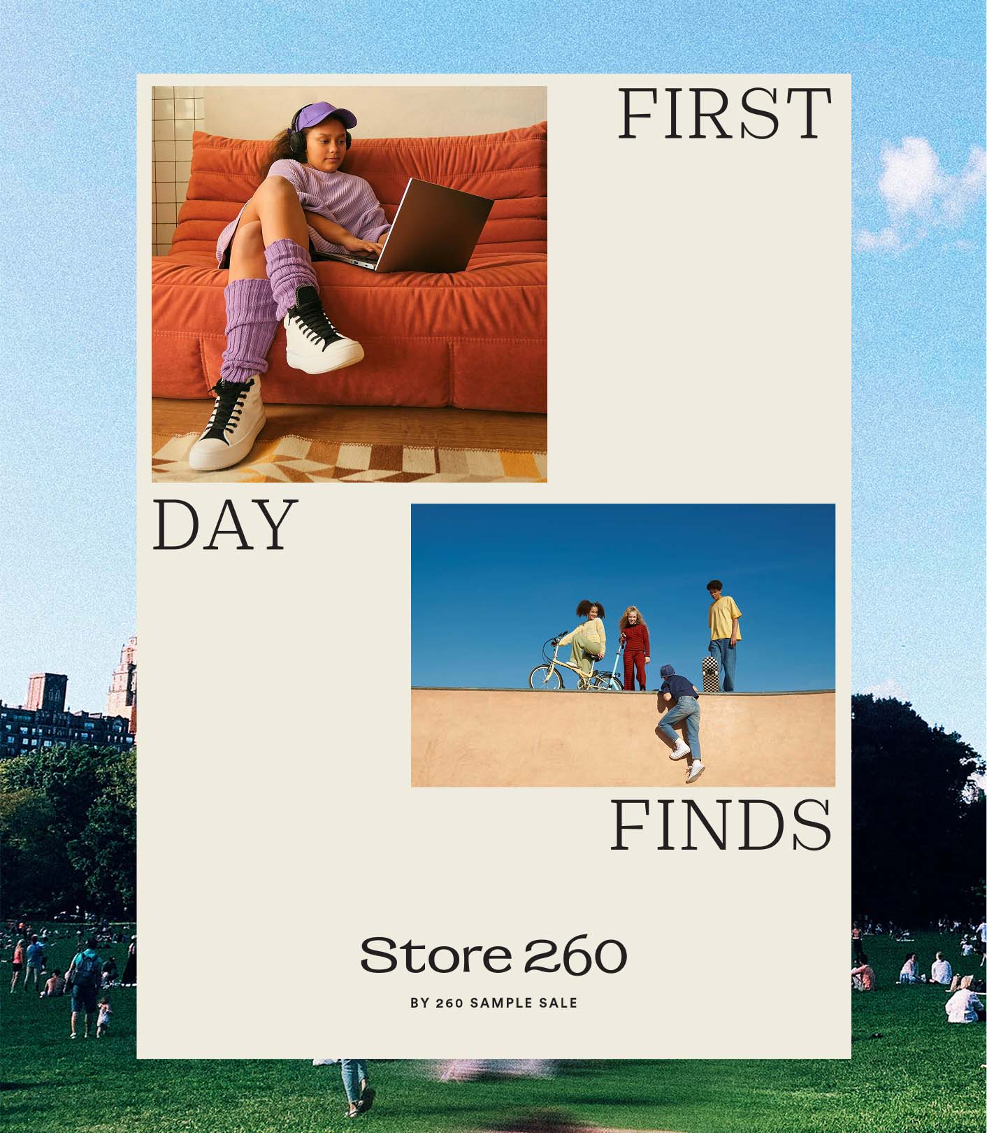Store 260 Application Content Layout