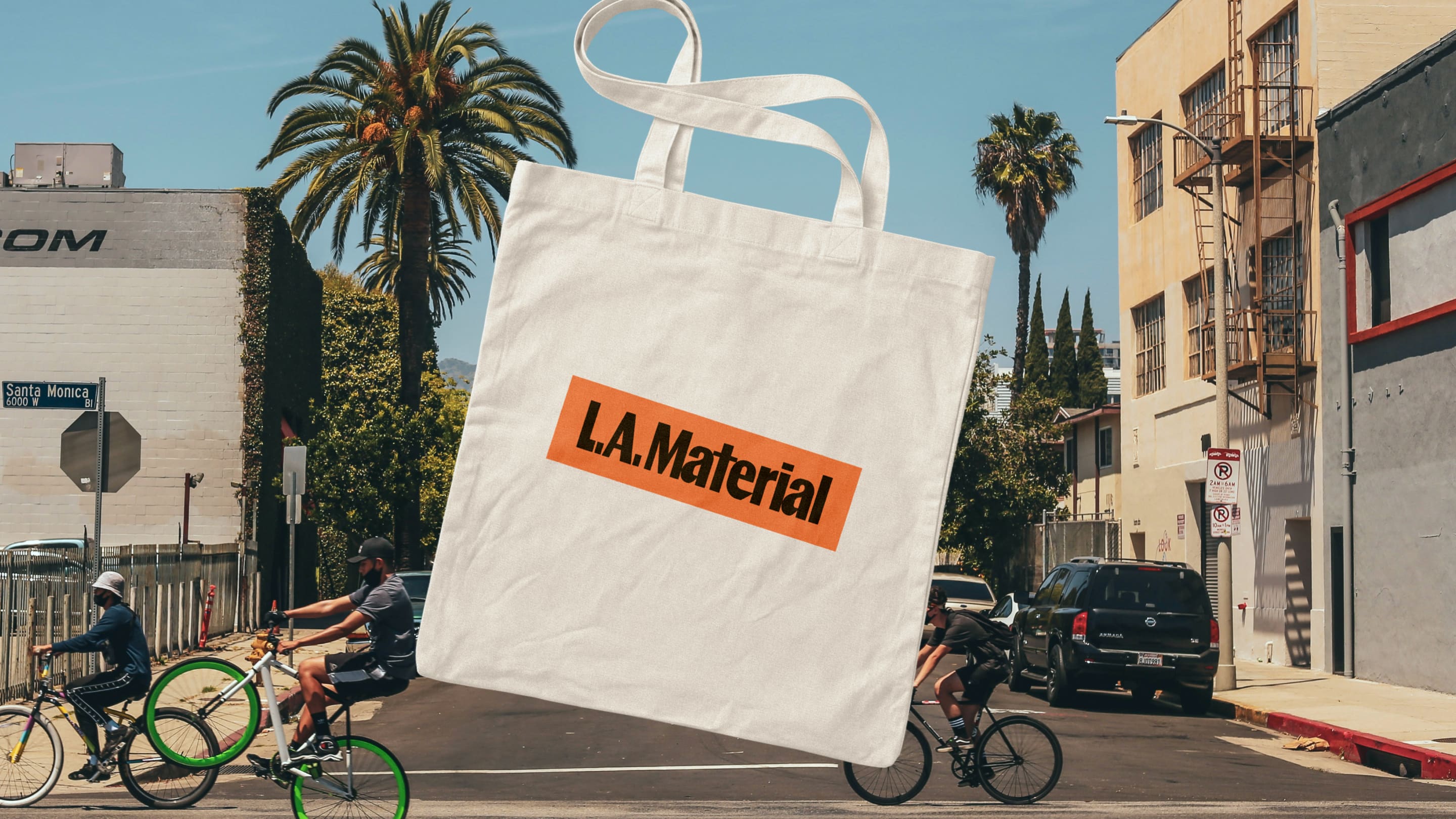LA Material merch tote