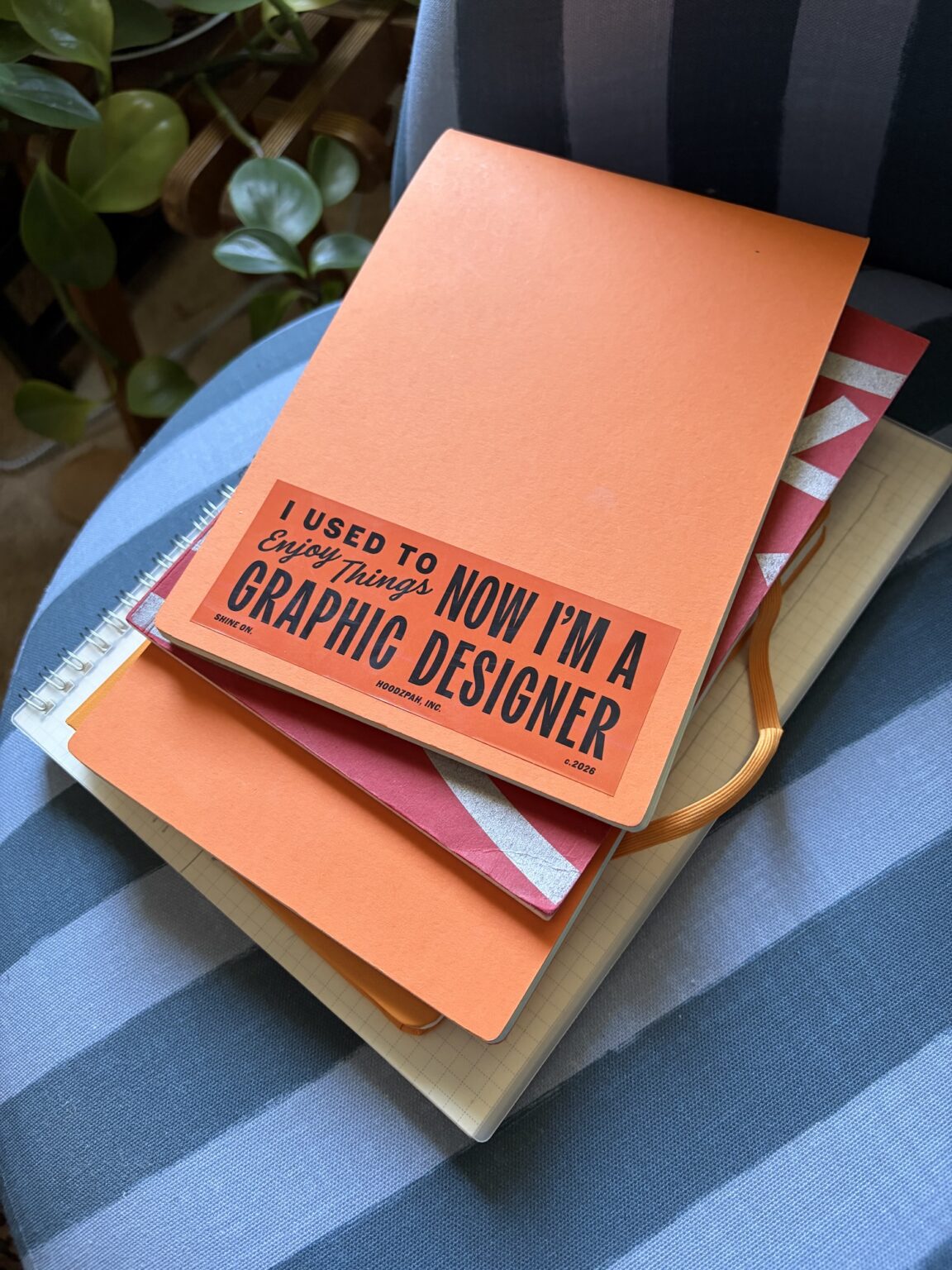 Graphic designer bumper Sticker hoodzpah